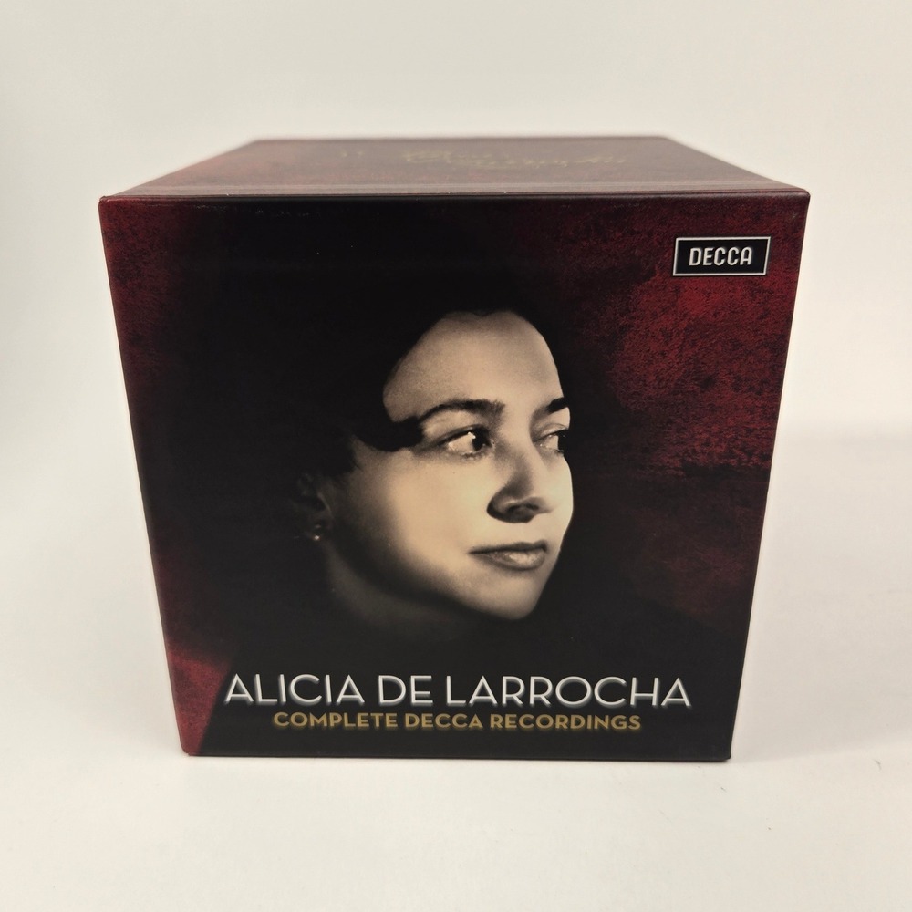 Alicia de Larrocha - Complete Decca Recordings 41 CD Box Set Decca Goldmine NM